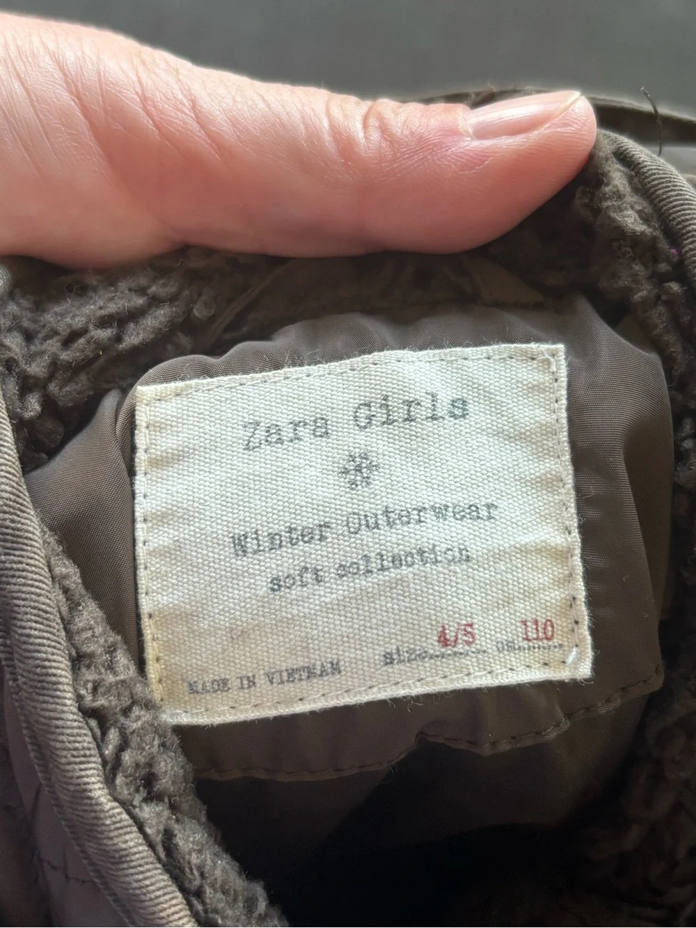 Zara brand girls